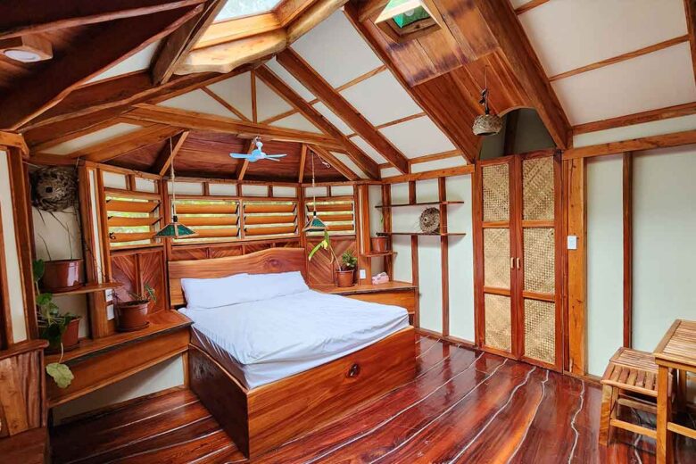 Tongan treehouse with skylight